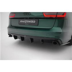 Maxton - Diffuseur Arrière Complet Audi A6 S-line Avant C7 