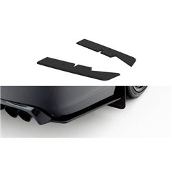 Maxton - Street Pro Lame Du Pare Chocs Arriere Subaru Impreza WRX STI Mk3 Facelift Noir-Rouge