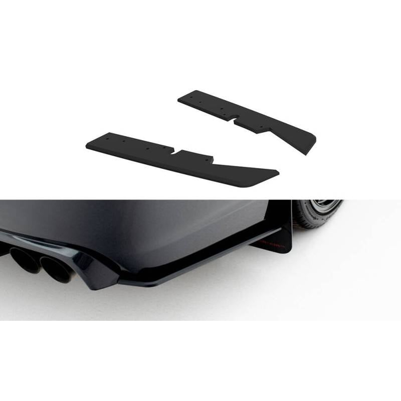 Maxton - Street Pro Lame Du Pare Chocs Arriere Subaru Impreza WRX STI Mk3 Facelift Noir