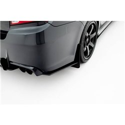 Maxton - Street Pro Lame Du Pare Chocs Arriere Subaru Impreza WRX STI Mk3 Facelift Noir
