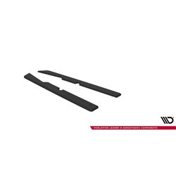 Maxton - Street Pro Lame Du Pare Chocs Arriere Subaru Impreza WRX STI Mk3 Facelift Noir