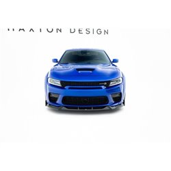Maxton - Lame Du Pare-Chocs Avant Dodge Charger RT Scat Pack Widebody Mk3 Facelift 