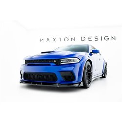 Maxton - Lame Du Pare-Chocs Avant Dodge Charger RT Scat Pack Widebody Mk3 Facelift 