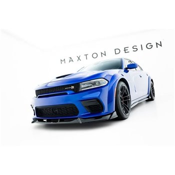 Maxton - Lame Du Pare-Chocs Avant Dodge Charger RT Scat Pack Widebody Mk3 Facelift 