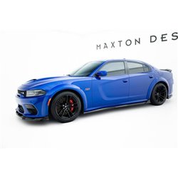 Maxton - Rajouts Des Bas De Caisse Dodge Charger RT Scat Pack Widebody Mk3 Facelift 