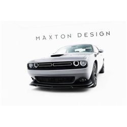 Maxton - Lame Du Pare-Chocs Avant Dodge Challenger GT Mk3 Facelift 