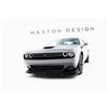 Maxton - Lame Du Pare-Chocs Avant Dodge Challenger GT Mk3 Facelift 