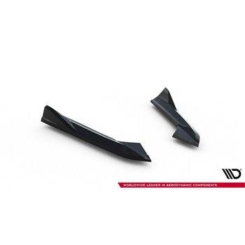 Maxton - Lames De Pare-Chocs Arrière Latérales Audi A3 Sedan 8V 