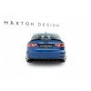 Maxton - Diffuseur Arrière Complet Audi A3 Sedan 8V (Version avec embouts d'échappement simples des deux côtés) Version avec emb
