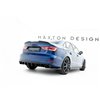 Maxton - Diffuseur Arrière Complet Audi A3 Sedan 8V (Version avec embouts d'échappement simples des deux côtés) Version avec emb