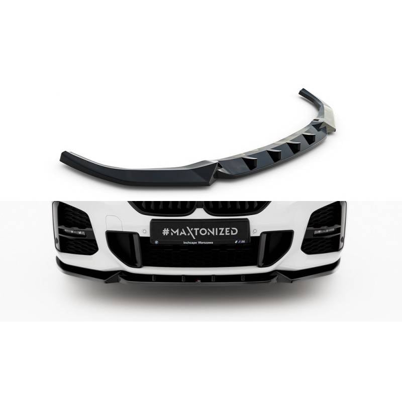 Maxton - Lame Du Pare-Chocs Avant BMW X1 M-Pack F48 Facelift