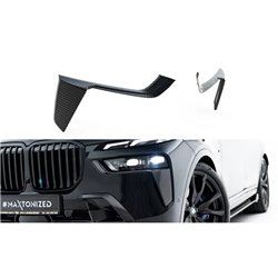 Maxton - Prepreg Carbon Front Bumper Air Intakes BMW X7 M-Pack G07 Facelift