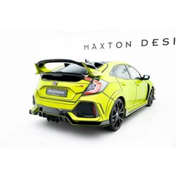 Maxton - SUPÉRIEUR BECQUET EXTENSION V.1 Honda Civic Type-R Mk10 / Mk10 Facelift 