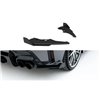 Maxton - Street Pro Lame Du Pare Chocs Arriere V.2 BMW 1 M-Pack F70 Noir-Rouge + Rabats Brillant