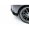Maxton - Street Pro Lame Du Pare Chocs Arriere V.2 BMW 1 M-Pack F70 Noir-Rouge + Rabats Brillant