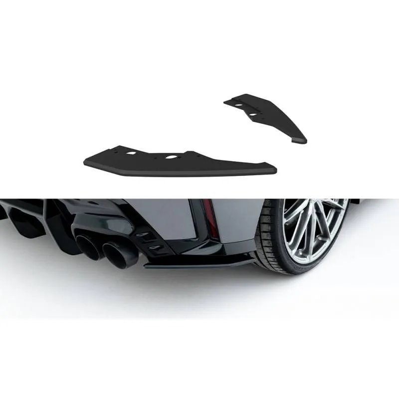 Maxton - Street Pro Lame Du Pare Chocs Arriere V.2 BMW 1 M-Pack F70 Noir