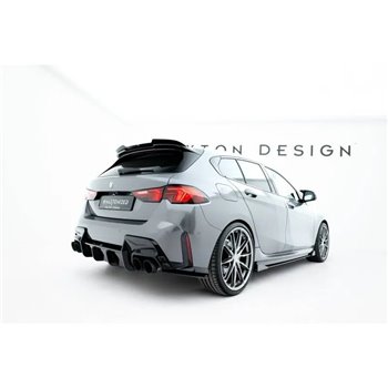 Maxton - Street Pro Lame Du Pare Chocs Arriere V.2 BMW 1 M-Pack F70 Noir