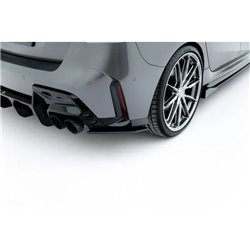 Maxton - Street Pro Lame Du Pare Chocs Arriere V.2 BMW 1 M-Pack F70 Noir