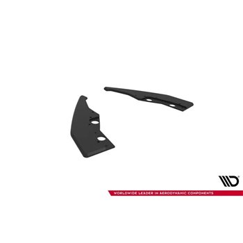 Maxton - Street Pro Lame Du Pare Chocs Arriere V.2 BMW 1 M-Pack F70 Noir