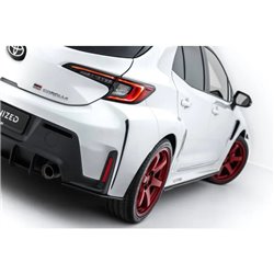 Maxton - Street Pro Lame Du Pare Chocs Arriere Toyota GR Corolla Mk12 Noir-Rouge