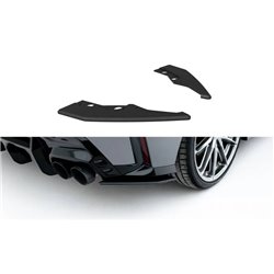 Maxton - Street Pro Lame Du Pare Chocs Arriere V.2 BMW 1 M-Pack F70 Noir-Rouge
