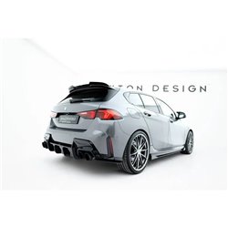 Maxton - Street Pro Lame Du Pare Chocs Arriere V.2 BMW 1 M-Pack F70 Noir-Rouge
