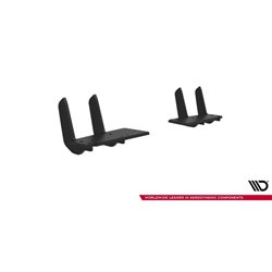 Maxton - Street Pro Central Diffuseur Arriere Toyota GR Corolla Mk12 Noir-Rouge