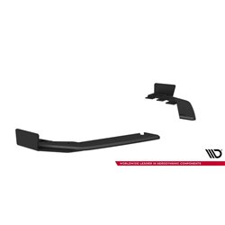 Maxton - Street Pro Lame Du Pare Chocs Arriere Toyota GR Corolla Mk12 Noir + Rabats Brillant 