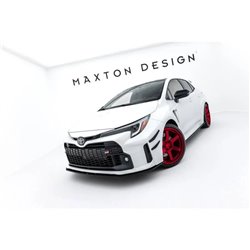 Maxton - Street Pro Lame Du Pare-Chocs Avant Toyota GR Corolla Mk12 Noir