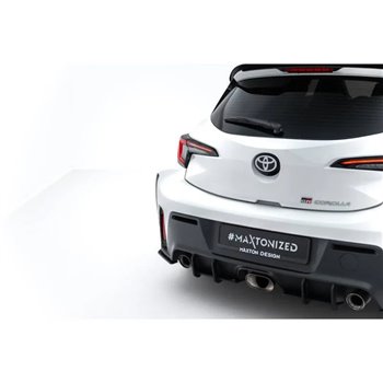 Maxton - Street Pro Central Diffuseur Arriere Toyota GR Corolla Mk12 Noir