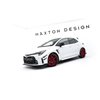 Maxton - Street Pro Rajouts Des Bas De Caisse Toyota GR Corolla Mk12 Noir-Rouge + Rabats Brillant