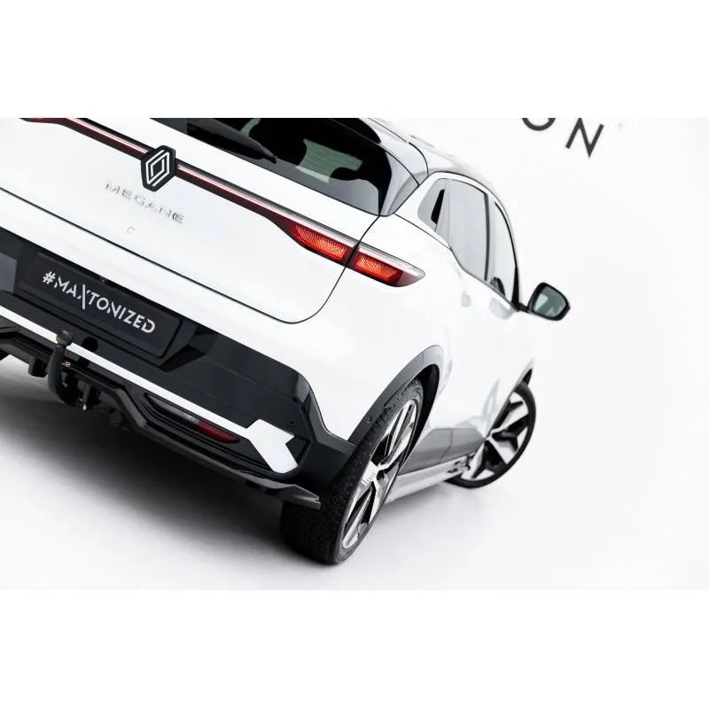 Maxton - Central Arriere Splitter (avec une barre verticale) Renault Megane E-Tech Electric Mk1