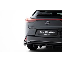 Maxton - Arriere Lame (avec une barre verticale) Lexus UX F-Sport Mk1 