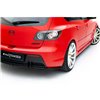 Maxton - Street Pro Lame Du Pare Chocs Arriere Mazda 3 MPS Mk1 EU Version Noir-Rouge