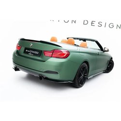 Maxton - Lames De Pare-Chocs Arrière Latérales BMW 4 Cabrio / Coupe F33 / F32 