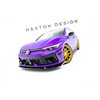Maxton - Lame Du Pare-Chocs Avant V.3 Volkswagen Golf R Variant Mk8 Facelift