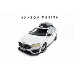 Maxton - Lame Du Pare-Chocs Avant V.4 Skoda Octavia RS Mk4
