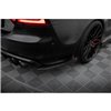 Maxton - Street Pro Lame Du Pare Chocs Arriere Audi A7 S-Line C7 Noir + Rabats Brillant