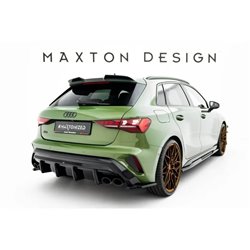 Maxton - Lames De Pare-Chocs Arrière Latérales V.3 Audi S3 Sportback 8Y Facelift 