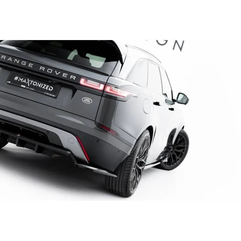 Maxton - Arriere Splitter (avec une barre verticale) V.2 Land Rover Range Rover Velar R-Dynamic Mk1