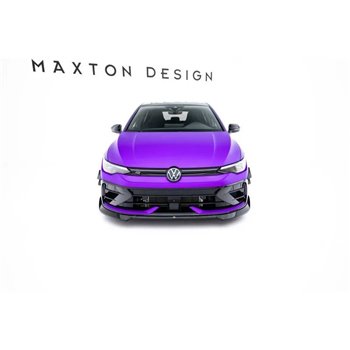 Maxton - Lame Du Pare-Chocs Avant V.4 Volkswagen Golf R Variant Mk8 Facelift 