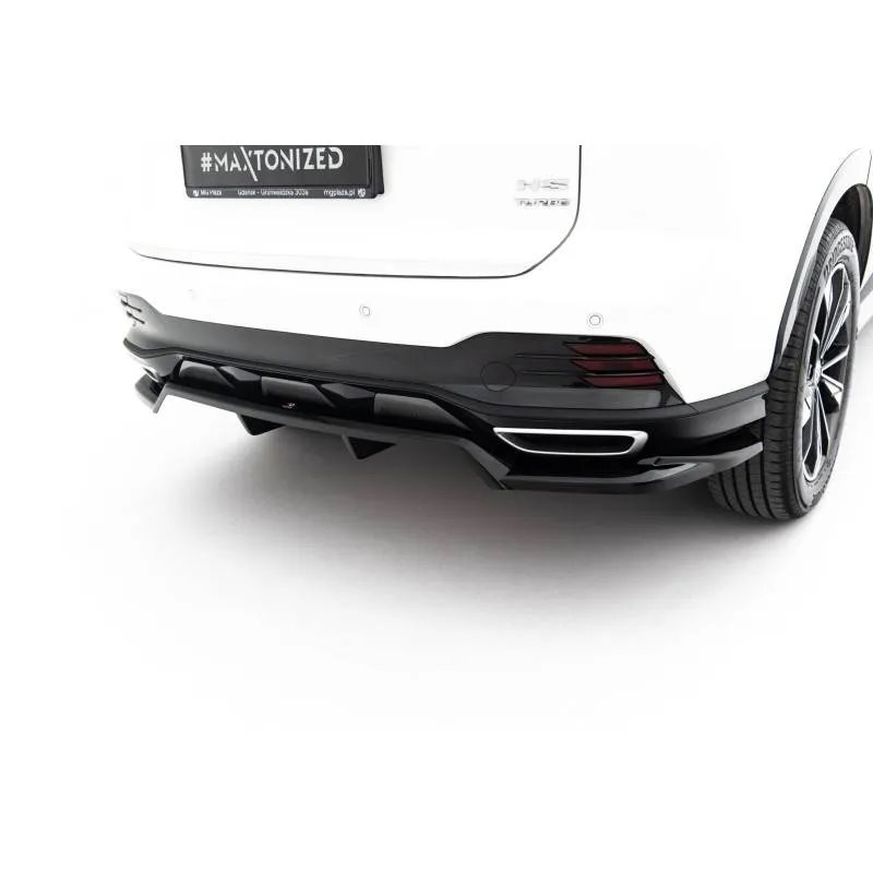 Maxton - Arriere Splitter (avec une barre verticale) MG HS Mk2