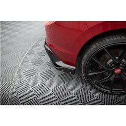 Maxton - Lames De Pare-Chocs Arrière Latérales V.4 + Ailerons Volkswagen Golf GTI / GTE Mk8 