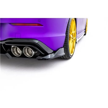 Maxton - Arriere Lame (avec une barre verticale) V.1 Volkswagen Golf R Hatchback Mk8 / Mk8 Facelift 