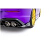 Maxton - Arriere Lame (avec une barre verticale) V.1 Volkswagen Golf R Hatchback Mk8 / Mk8 Facelift 