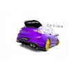 Maxton - Arriere Splitter (avec une barre verticale) V.2 Volkswagen Golf R Hatchback Mk8 / Mk8 Facelift