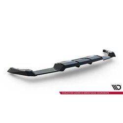 Maxton - Arriere Lame (avec une barre verticale) V.2 Volkswagen Golf R Hatchback Mk8 / Mk8 Facelift 