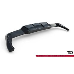 Maxton - Arriere Lame (avec une barre verticale) V.2 Volkswagen Golf R Hatchback Mk8 / Mk8 Facelift 