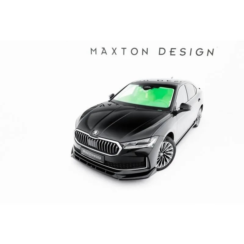 Maxton - Lame Du Pare-Chocs Avant V.2 Skoda Superb Mk4