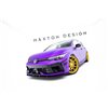Maxton - Street Pro Lame Du Pare-Chocs Avant Volkswagen Golf R Mk8 Facelift Noir